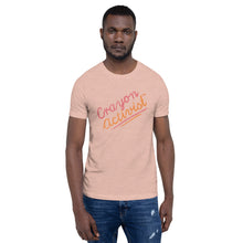 Load image into Gallery viewer, More than Peach® Adult Crayon Activist® Sleeve T-Shirt - Unisex
