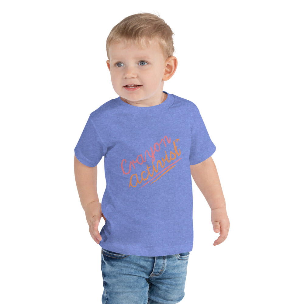 peach toddler shirt